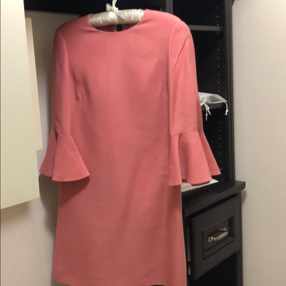 Valentino Pink Bell Sleeve Dress - Picture 2 of 6